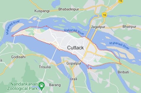 cuttack-city-map