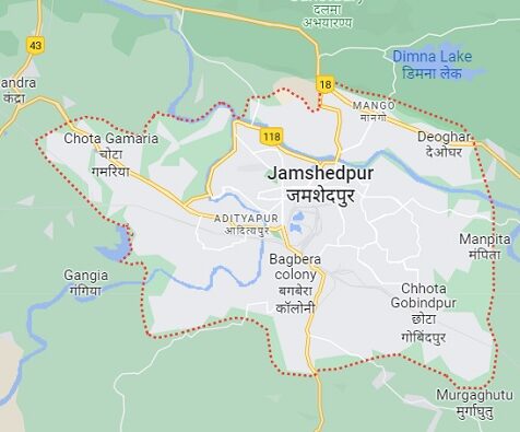 jamshedpur-map
