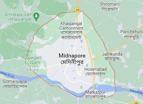 midnapore-city-map