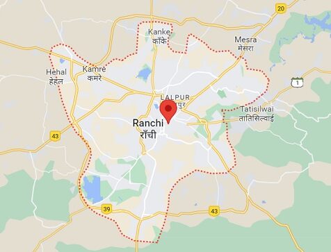 ranchi-map